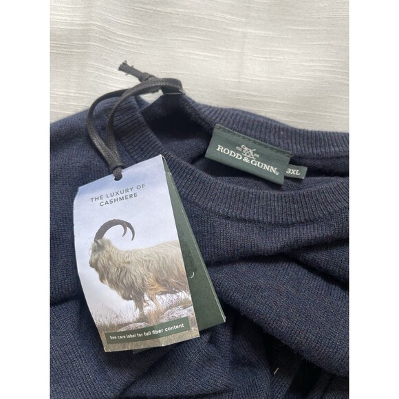 Rodd & Gunn Queenstown Sweater In Blue Granite Sz XXXL New - Picture 7 of 9